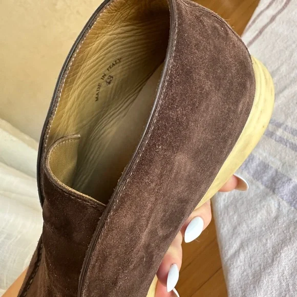 Loro Piana Brown Chukka Boots - Picture 11 of 12